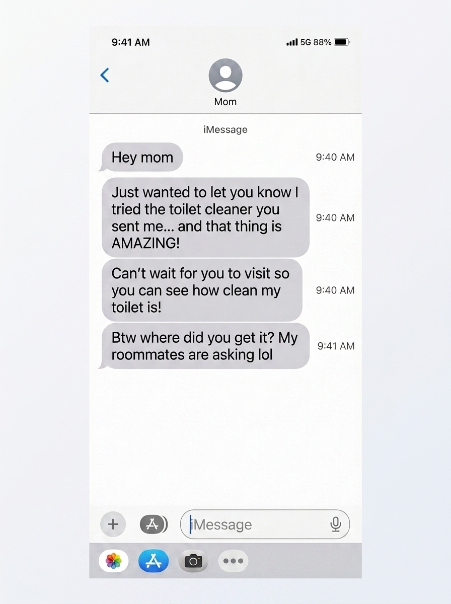 Son iMessage Screenshot